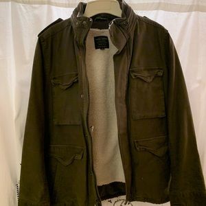 Mens Large military style jacket. LUCKY BRAND